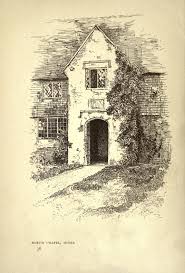 Old English Country Cottages English Country Cottages Architecture Drawing House Illustration