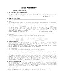 What are the grounds for breaking a lease? My Lease Agreement Printable Blank Pdf Online