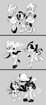 Bendy And Boris The Quest For The Ink Machine Comic Bendy And The Ink Machine Bendy And The Ink Machine Cartoon Styles Old Cartoons