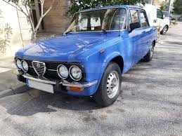 Image result for Navy Blue 1977 Alfa-Romeo