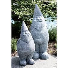 Deko Zwerg Gartenzwerg Stein Look Gartenfigur Aus Magnesia 60 Cm 179524 1 Gartenzwerg Gartenfiguren Garten