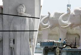 Mayawati statues aren't new to india, said mayawati Supreme Court Wants Mayawati To Return Public Money Used To Build Statues Of Her Elephants