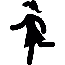 Download Girl Running Vector Svg Icon Svg Repo