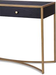 Dressing tables for sale at ezzo. Rivoli Dressing Table Brown Ash Steel Or Brass Frame Dressing Tables