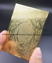 Japanese Version Black Luster Soldier Custom Made Yugioh Golden Metal Card Yugioh Custom Metal
