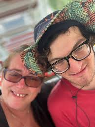 Saturday vibes 😜 Lennon's First 🎢 Roller Coaster! Six Flags Great  Adventure Our Guys look so very happy ! #21andup #goldenrulers #lennonshouse