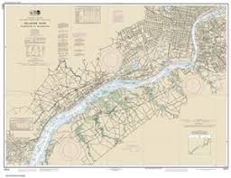 12312 Delaware River Wilmington To Philadelphia Nautical Chart