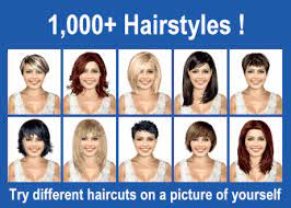 Try haircuts and hair colors before you change your look! Try Different Hairstyles