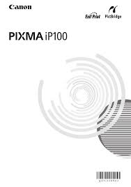 Lorsque vous utilisez un ordinateur ou une tablette équipé(e) d'un port usb, vous pouvez également les connecter à l' imprimante en utilisant un câble usb. Mode D Emploi Canon Pixma Ip100 92 Des Pages