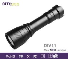 Div11 Tail Switch Dive Light Hunting Flashlight Tactical Flashlight Flashlight