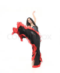 Scopri ricette, idee per la casa, consigli di stile e altre idee da provare. Junge Frau Die Weiss Flamenco Tanz Stock Bild Colourbox
