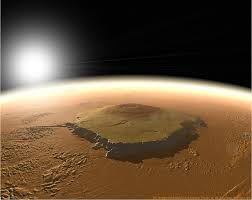 Olympus Mons Giant Mountain Of Mars Space In 2020 Olympus Mons Solar System Planets