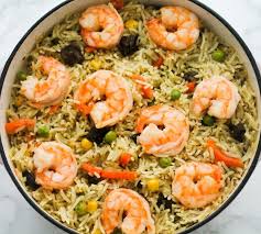 One Pot Nigerian Fried Rice Recipe Nigerian Recipes Fried Rice Shrimp Recipes