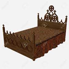 中世のベッドの写真素材・画像素材 Image 639746
