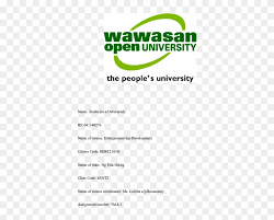 Mywsu is your applicant and student portal, where you can view your admission status, financial aid and scholarships, register for classes, check your from the student homepage, select the manage classes tile. Docx Wawasan Open University Hd Png Download 600x776 5126437 Pngfind