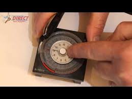 How To Set Up An A Tb72 Chlorinator Time Clock Time Clock Clock Settings