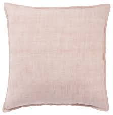 Emalita Linen Pillow Cameo Rose Light Pink Throw Pillows Throw Pillows Pink Throw Pillows
