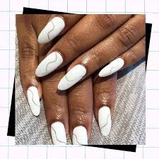 100pcs or 500pcs false nails material:acrylic type: 30 Chic Short Almond Nail Designs To Try