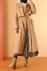 He Qa Saman D Tokali Trenckot Online Satis Indirimli Satin Al Sayfa Bulunamadi Tesettur Giyim Online Alisveris A High Fashion Street Style Fashion Coat