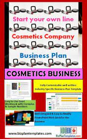 Cosmetics Company Business Plan And Operating Document Kit Etsy Cosmetic Companies Business Planning How To Plan
