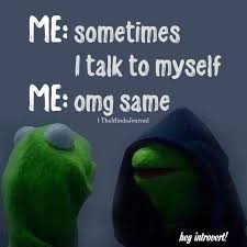 Me Sometimes I Talk To Myself Talk To Me Funny Texts Memes Quotes