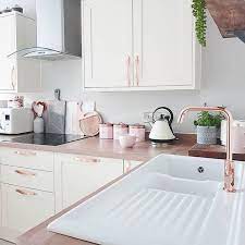 Good Photos Rose Gold Kitchen Decor Popular Rose Gold Kitchen Kitchen Cupboard Handles Gold Kitchen