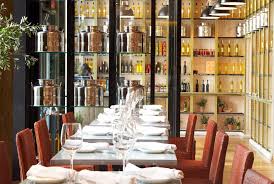 Love The Shelving And Display From Fig Olive Restaurant Nyc Dining Room Furniture Design Modern Restaurant Dining Room Contemporary