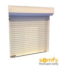 Porte De Garage Sur Mesure Somfy Lames Alu 19x77 Kalytea