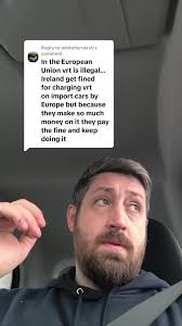 Replying to @whitebarraxr6 #vrt #irishcarscene #tax