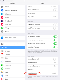 Maybe you would like to learn more about one of these? How Do I Change The Default Email On My Ipad Iphone Artbinder
