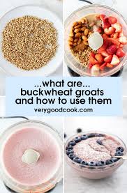 Raw Buckwheat Groats Porridge Vegan Gf Recipe Food Processor Recipes Buckwheat Recipes Raw Dessert Recipes