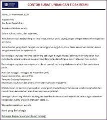 Contoh Surat Undangan Rapat Resmi Ulang Tahun Pernikahan Surat Undangan Bersyukur