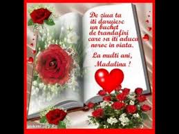 Mai, mucealuiflaimoc sa cred ca astazi este ziua madalinei. La Multi Ani Maddy X Youtube