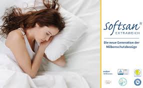 Nach pollen ist die hausstaubmilbe häufigster auslöser für eine allergische reaktion. Amazon De Softsan Extraweich Allergiker Matratzenbezug Fur Boxspring Topper Milbendicht 180x200 Cm