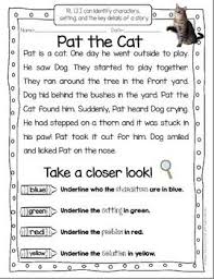 Take A Closer Look Close Reading For First Grade Freebie First Grade Freebies First Grade Reading 2nd Grade Reading