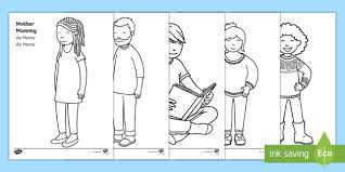 Use this awesome uncle coloring page to let your favorite uncle know just how special he is. My Family Colouring Pages English German Teacher Made