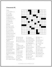 Create your own crossword puzzles using your own answers and clues or by picking a theme. Free Printable Crossword Puzzles Print It Free