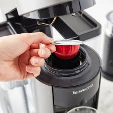 That's roughly half the cost of the original nespresso pods. Nespresso Evoluo Deluxe By De Longhi With Aeroccino3 Frother Titan Sur La Table