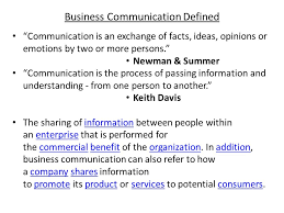 Introduction To Business Communication It S Features Ppt Download