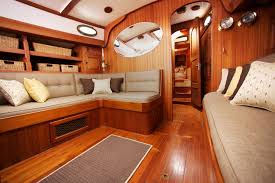 Marine Sunbrella Fabrics Boat Interior Design Sailboat Interior Boat Interior