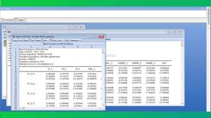 Mixed Frequency Var Estimation In Eviews 11 Youtube