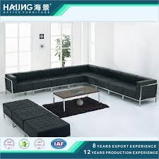Made to order, sofas are available in a range of premium fabrics and european leathers and feature king living's famous steel frame. China Factory Customized Modern Office Sofa Design Black Pu Leather Sofa Set China Combination Sofa Modern Sofa