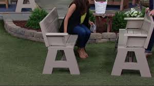 Free store pick up or australia wide delivery Convert A Bench Ultra Iii Outdoor 2 In 1 Bench To Table W 5 Year Lmw On Qvc Youtube