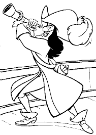 Complex ship nautical art hard coloring pages for adults. Malvorlage Captain Hook Coloring And Malvorlagan