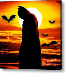 Fineartamerica Com Batman Painting Canvas Batman Painting Batman Artwork