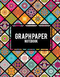 They can also contain recognizable images that carry meaning for the person who is creating it. Buy Graph Paper Notebook Art Mandala Design 8 5 X 11 Square Blank Quad Ruled 1 4 Inch Graph Paper Blank Graph Paper Composition Books Book Online At Low Prices In India Graph