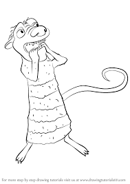 The biggest and the most recent glacial cycle happened some 18,000 years ago. How To Draw Eddie From Ice Age Drawingtutorials101 Com Ice Age Drawings Disney Drawings