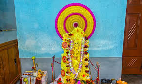 Garlands made from the marigold. 588 Saraswati Puja Photos Free Royalty Free Stock Photos From Dreamstime