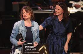 The prize covers all literary genres in eight genre categories: Magnesia Litera Patri Radce Denemarkove Knihou Roku Je Jeji Roman Hodiny Z Olova Kultura Lidovky Cz