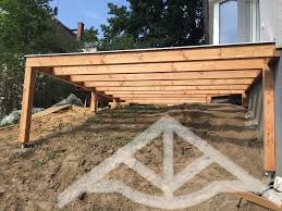 Erhohte Terrasse Holz Zimmerei Carsten Wesolowski Berlin Terrasse Holz Erhohte Terrasse Terrasse